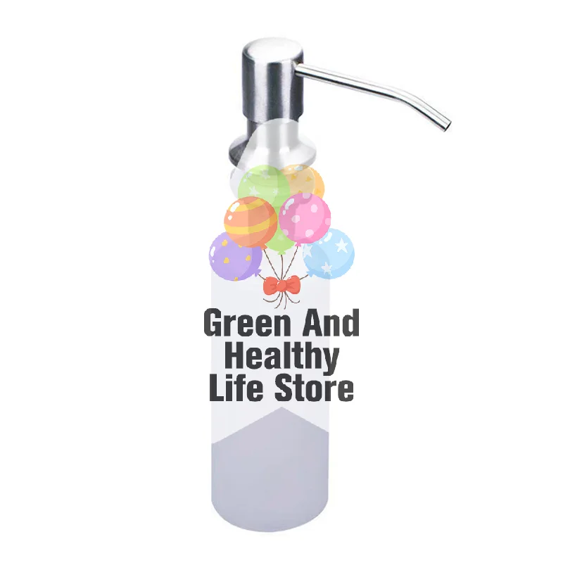 

1PC 300ml Kitchen Sink Soap Dispenser Pump Head Liquid Bottle Organizer Convenience