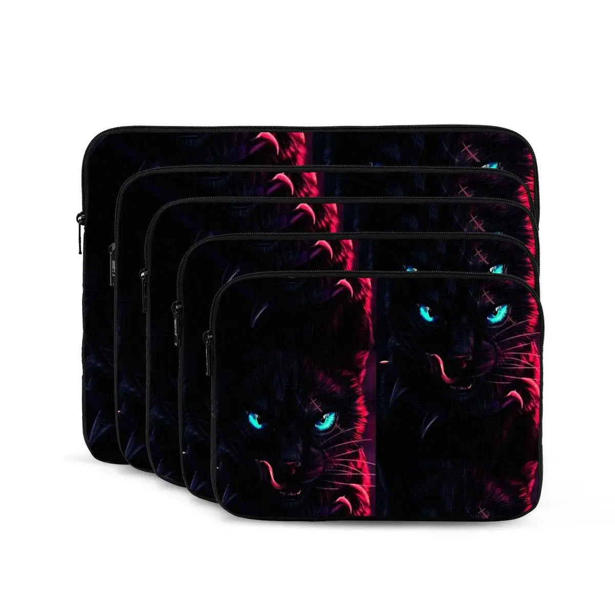 Cat Scourge Notebook Laptop Bag, Shockproof Bolsa Caso, Capa da luva, Tablet, 10 ", 12", 13 ", 15", 17"