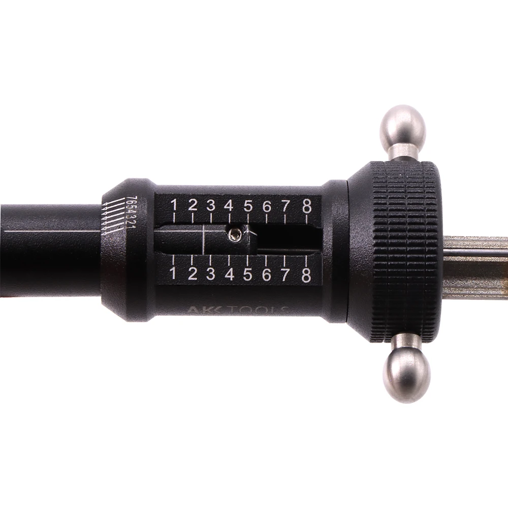 Imagem -02 - Kit de Ferramentas Chave Plana Serralheiro Ferramenta Múltipla para 87 Beads Lock Akk Mul8x7 Novas Ferramentas