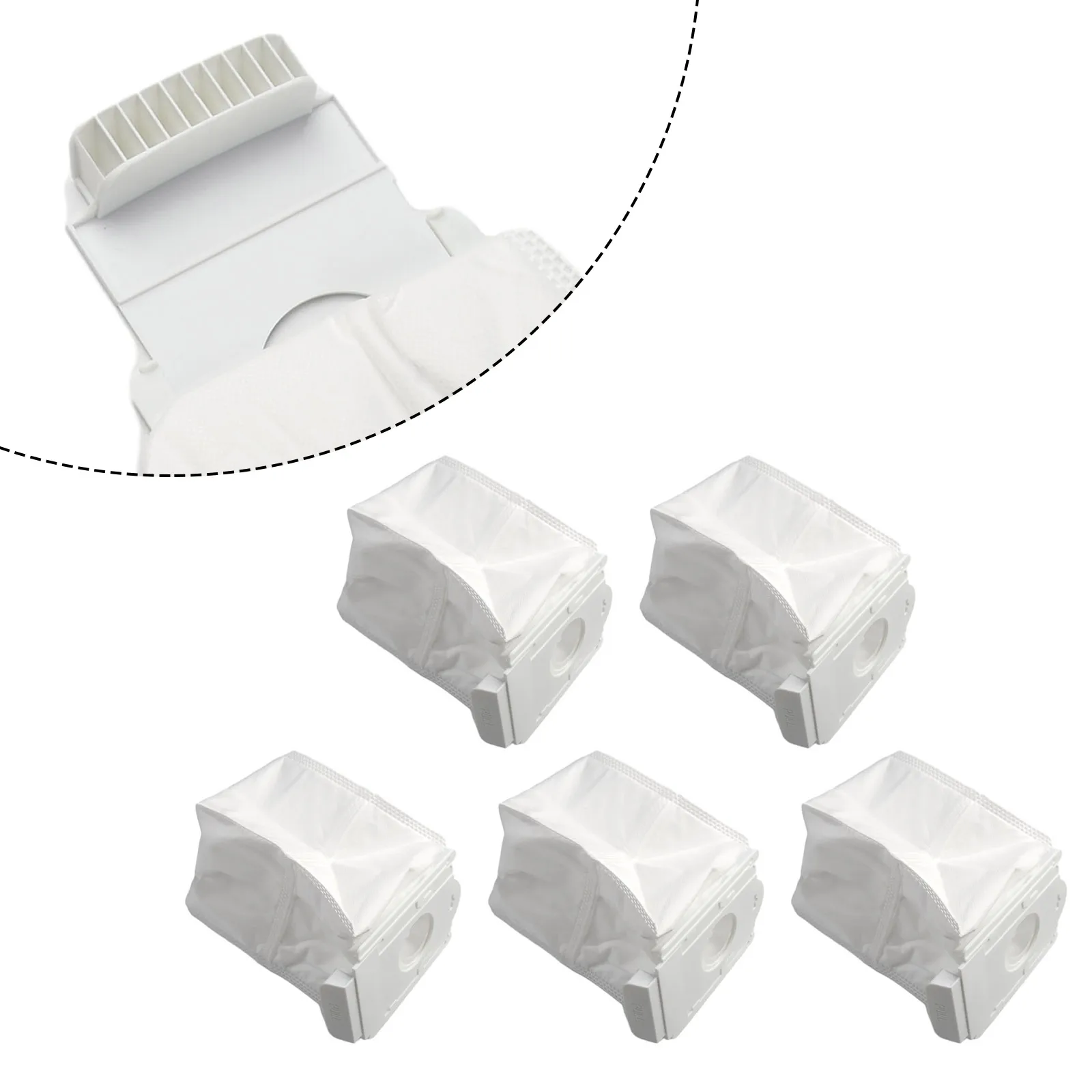 5pcs Dust Bags Multi-grade Filtration VCA-SAE904 Vacuum Parts For Samsung VCA-SAE903 Household Supplie New Home