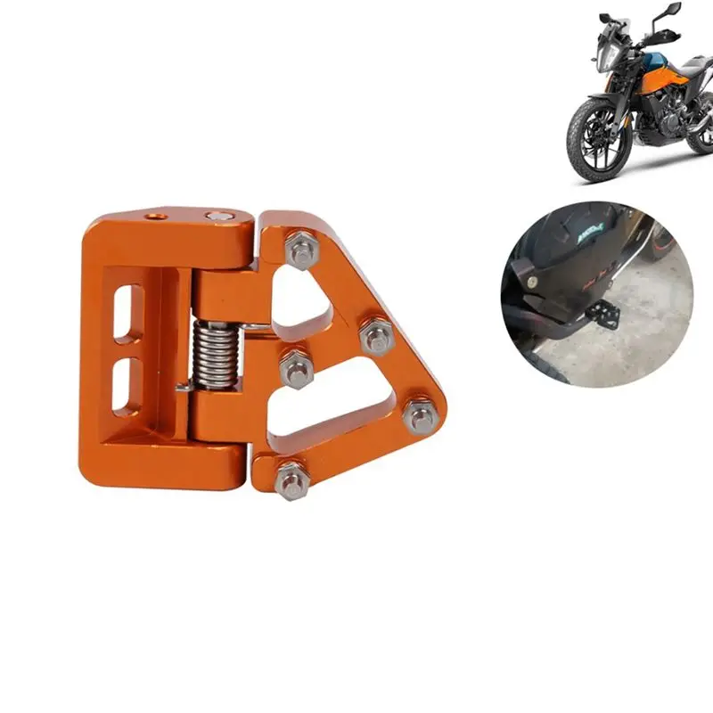 AEA7-Motorcycle Folding Rear Brake Pedal Step Tip Plate For 125 200 250 300 500 EXC XC XCF XCW SX SXF EXCF Tpi 6D