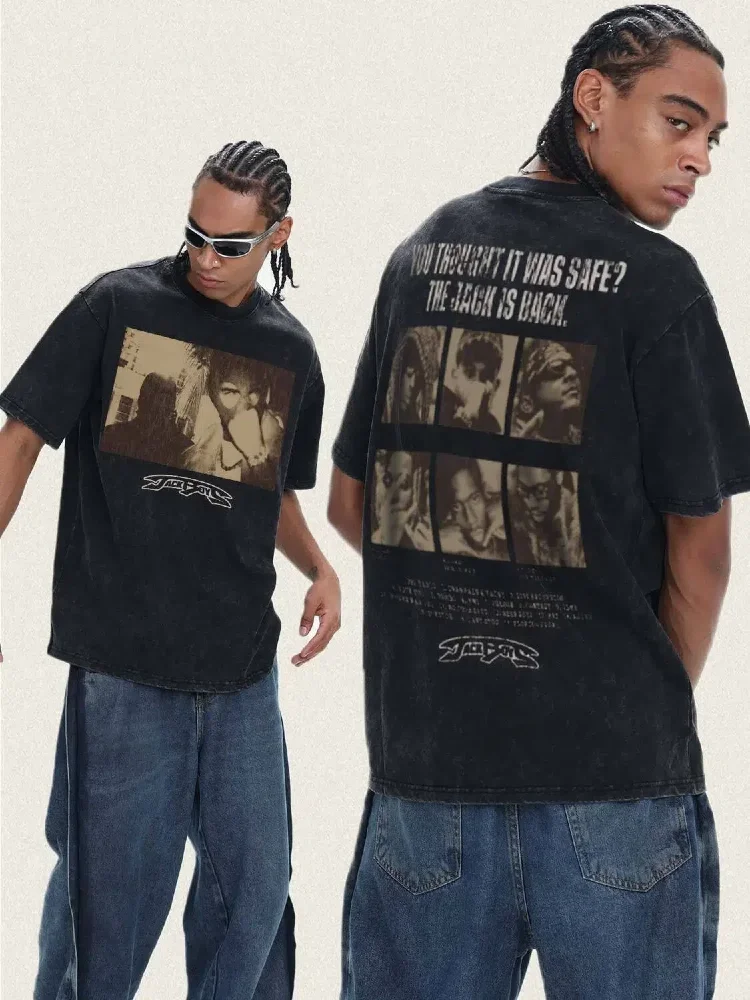 Cactus Jack Tee - Camiseta Gráfica Travis Scott para Hombre,