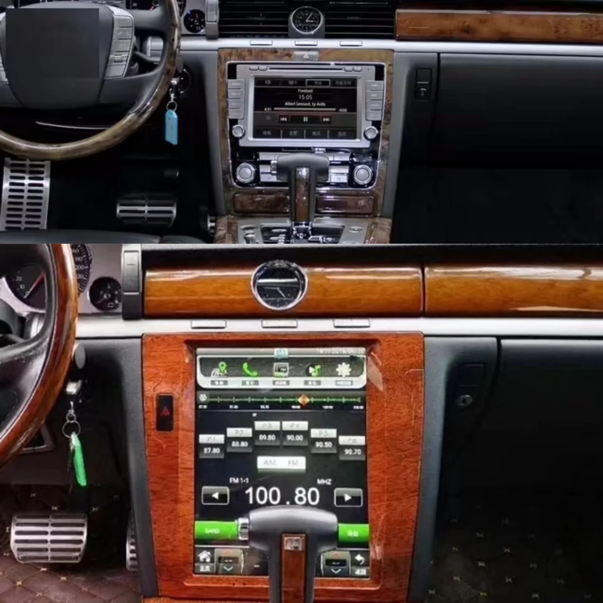 

Android 13 8+256 For Volkswagen Phaeton 2004-2015 Radio Car GPS Navigation Multimedia Player Radio Tape Recorder Head unit