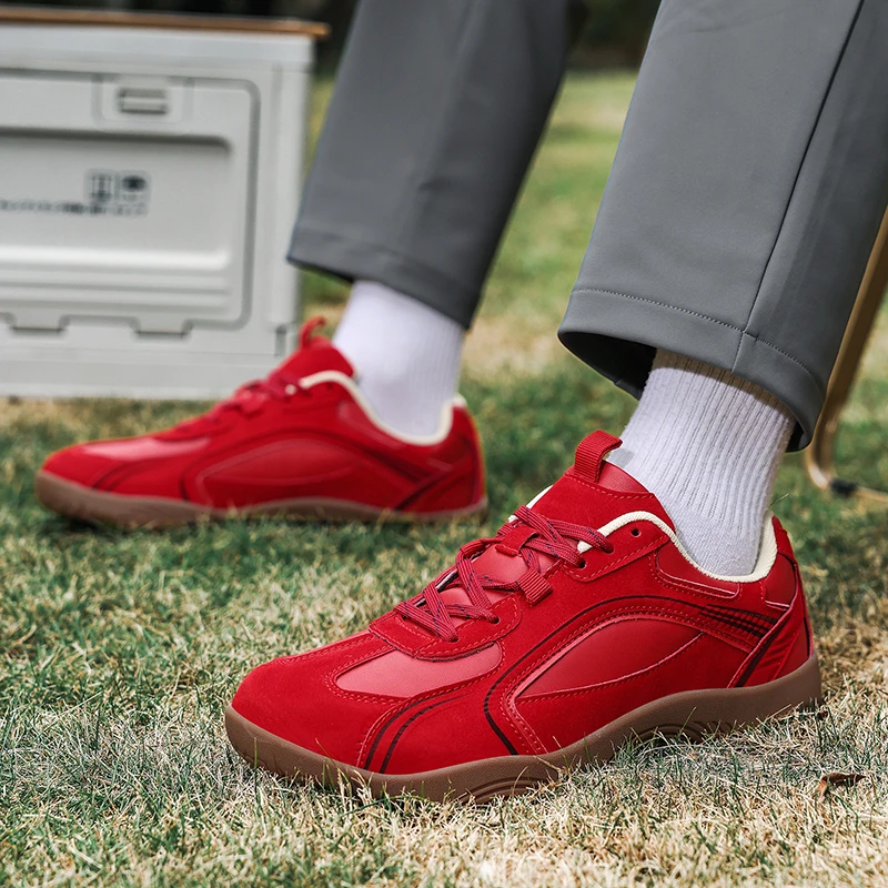 موضة جديدة الشقق للجنسين أحذية أوسع الرجال حافي القدمين أحذية واسعة الأصابع تنفس شبكة لينة صفر قطرة وحيد أوسع تو أحذية رياضية حجم كبير #3