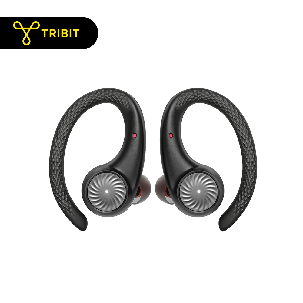 

Tribit MoveBuds H1 Wireless Bluetooth Earphones 65H Playtime IPX8 Waterproof Ear-hanging Earbuds With Noise Cancel, Apt-X Tech