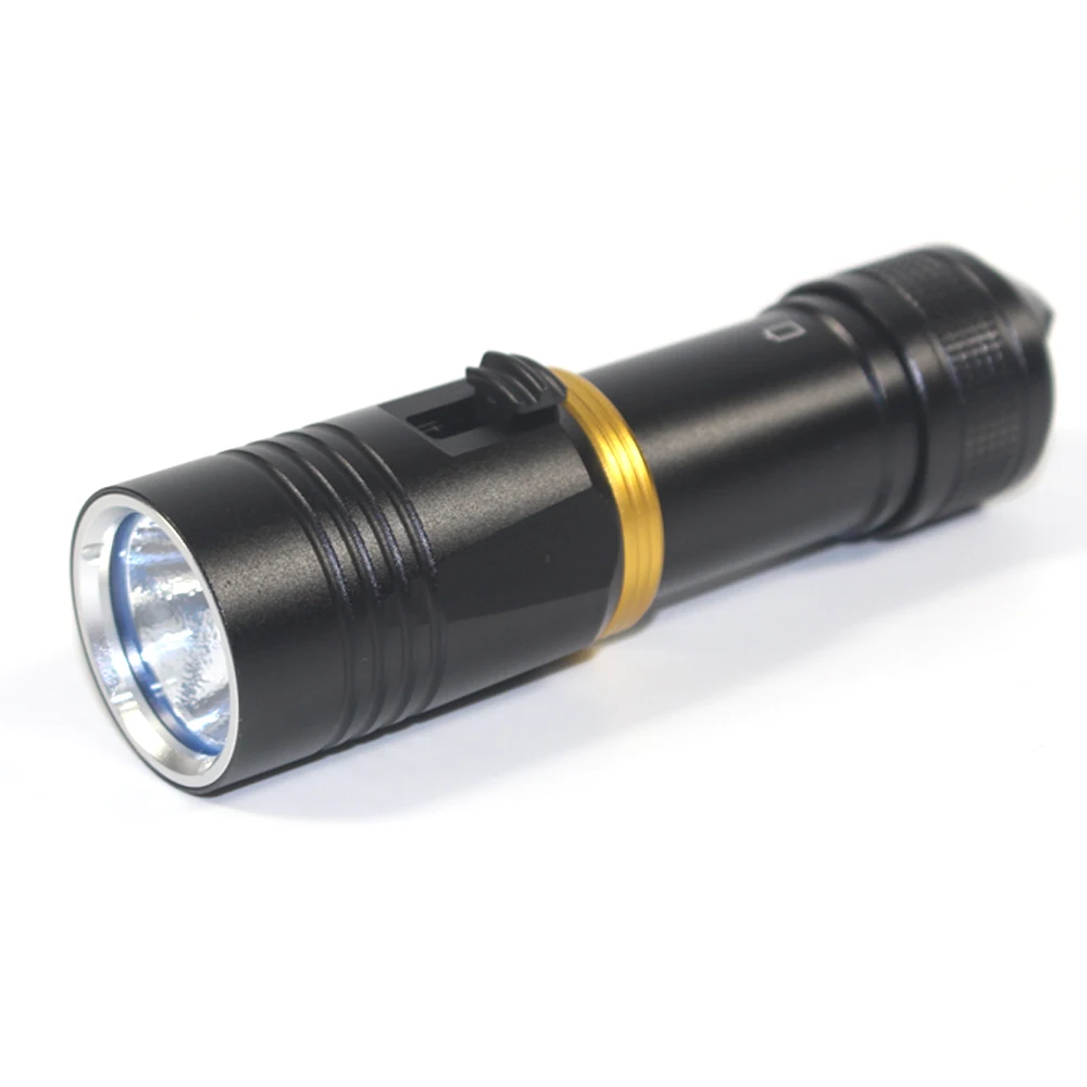 XHP70 LED Diving Flashlight Waterproof Dive Underwater Torches 100M white Lamp Light Camping Lanterna With Stepless Dimming