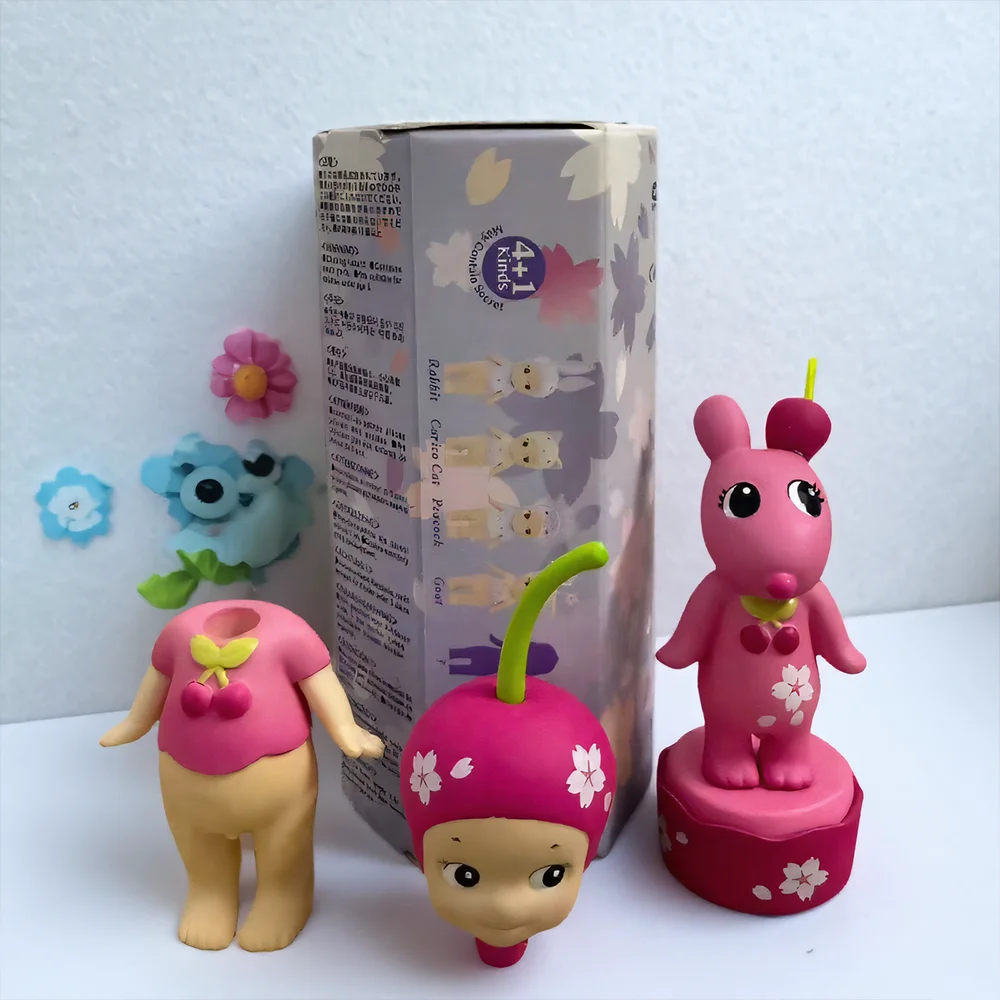 جديد حار جودة عالية سوني الملاك شخصية صغيرة زهر الكرز سلسلة صندوق أعمى لطيف أنيمي صغير ديكور الأطفال مفاجأة هدية #3