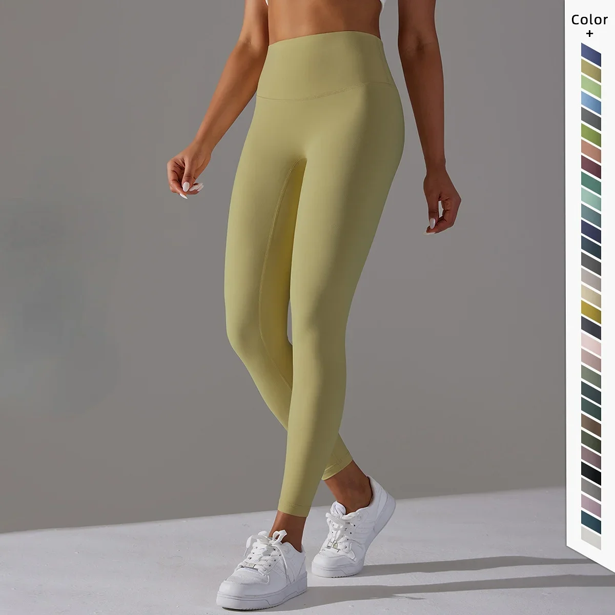

New High Waist Naked Feeling Leggings Push Up Sport Women Fitness Running Yoga Pants Energy Seamless Leggings Gym Girl Leggings