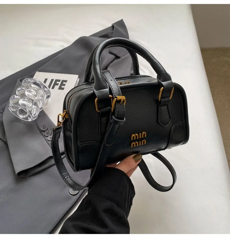 

2025 Новая винтажная женская сумка в стиле ретро, осенне-зимняя сумка через плечо, элегантная сумка подмышками, модная женская сумка-тоут