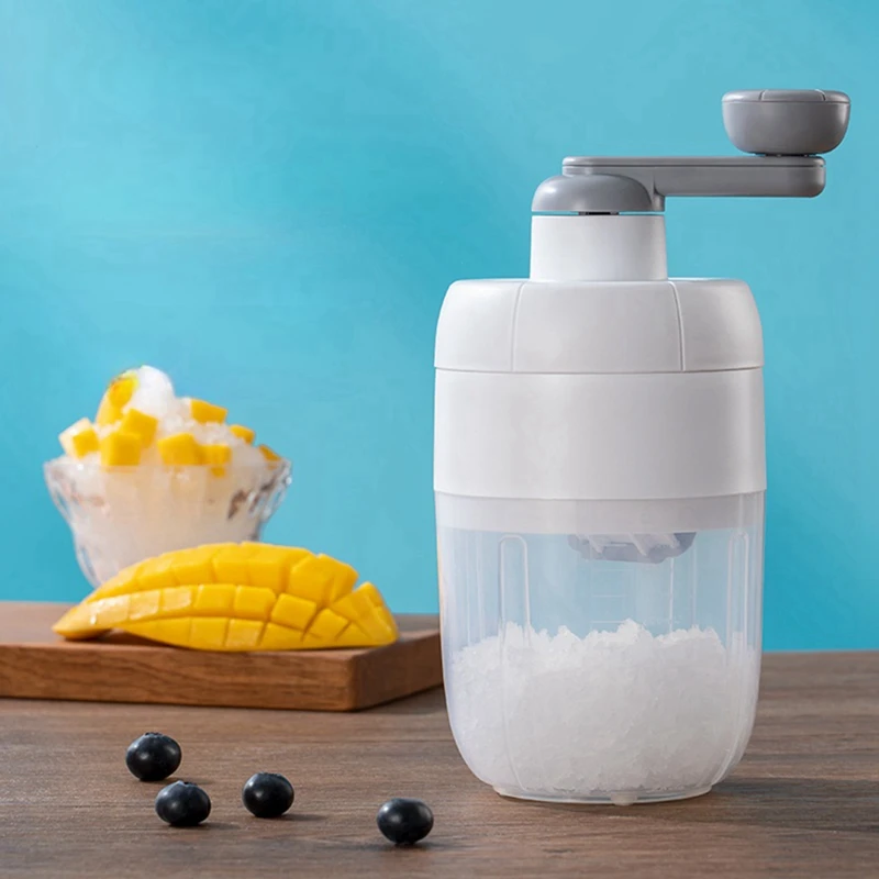 

B62B-Shaved Ice Machine Домашняя маленькая ручная дробилка для льда Ручная дробилка для льда и града Ледокол для льда для изготовления песка и льда