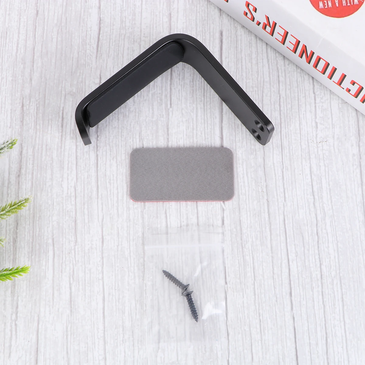 금속 게임 헤드셋 홀더 알루미늄 합금 헤드폰 브래킷 데스크 이어폰 보관함 헤드 장착형 헤드폰 홀더 블랙