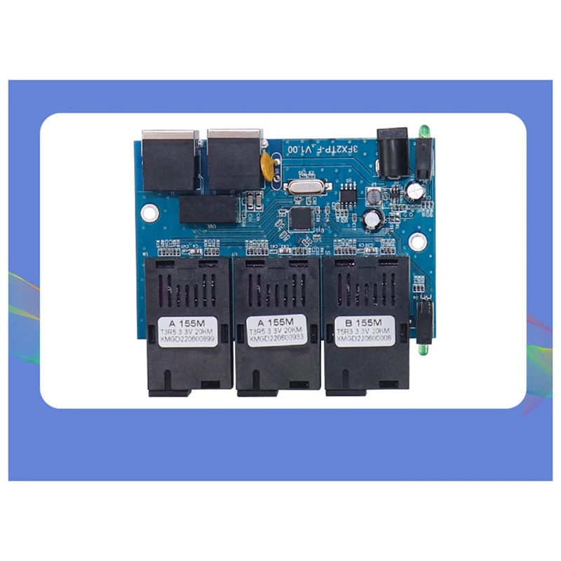 Uscita interruttore POE inverso 10/100M Alimentazione 12V per alimentatore Epon e Gpon a 3 porte RPOE 12V-24V Spina UE durevole facile da usare