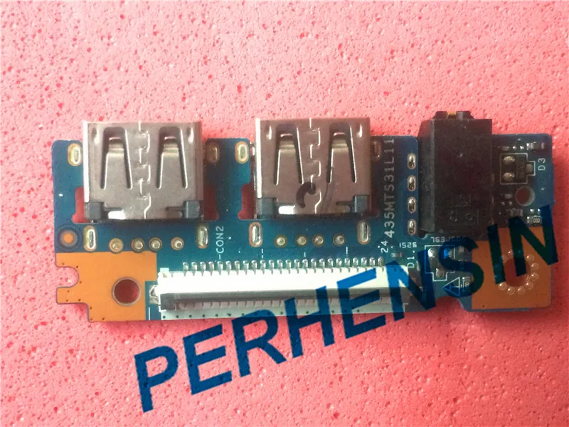 FOR Dell Inspiron 5555 5755 USB Audio Board AAL12 Ls-c142p  Rt8yv 100% Perfect Work