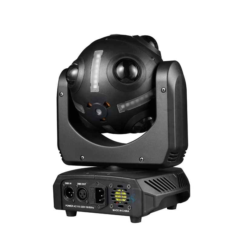120W LED Beam Disco Ball Light Stage DJ Moving Head Lights Infinite Rotation DMX512 For Disco Party Dance  Performance