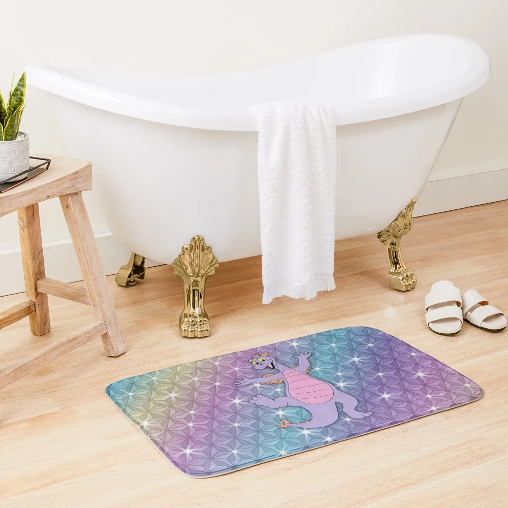 

Epcot Figment Beacon of Magic Bath Mat Slip-Resistant Entrance Carpet Bathroom Interior Entrance Door Mat