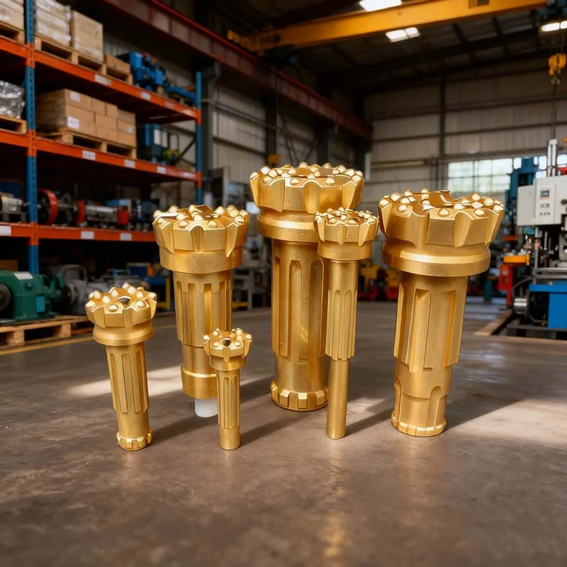 90mm Hammer Bit New Carbon Steel Water Well Drilling Bit Forged Drilling Tool