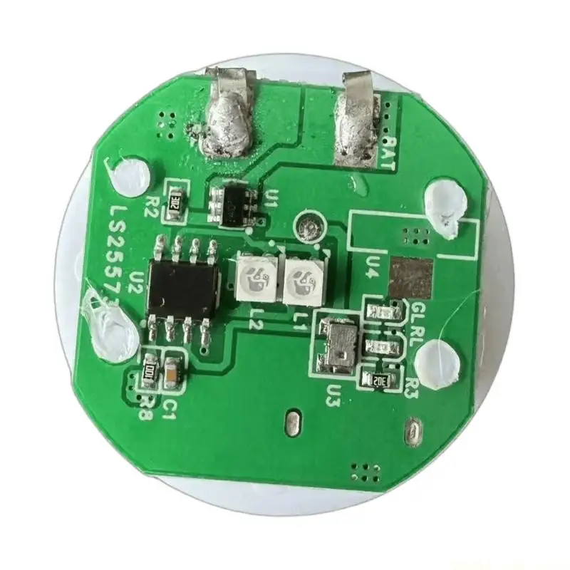 A2BE Mini 3.8Cm USB C Rechargeable Tap On Off Night Light Bedside Lamp For Kids Room Wall Decor And Toy House Lighting