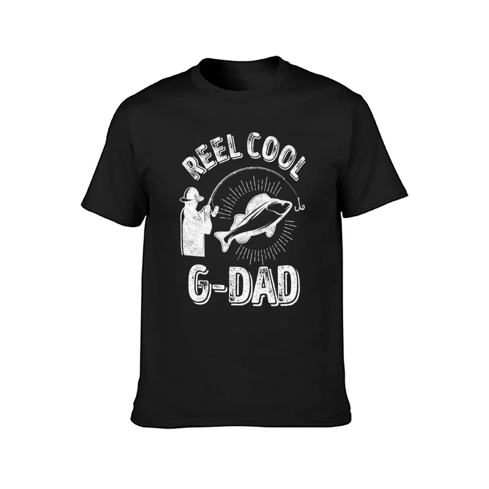 Reel Cool G-Dad Shirt Funny Fisherman Christmas Gift T-Shirt for a boy cheap stuff mens graphic t-shirts hip hop