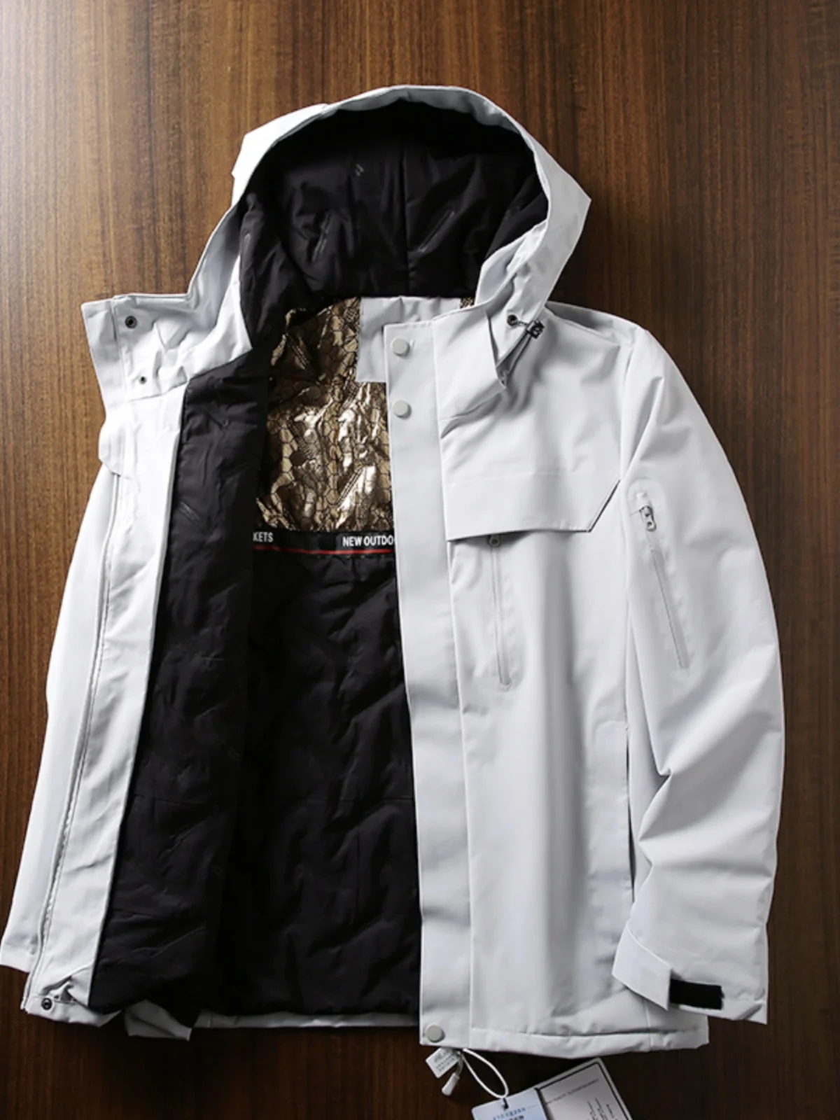 

Мужская зимняя куртка Aphene: быстросогревающая, утепленная, с капюшоном, из хлопка, для активного отдыха, городская, теплая, стандартной длины