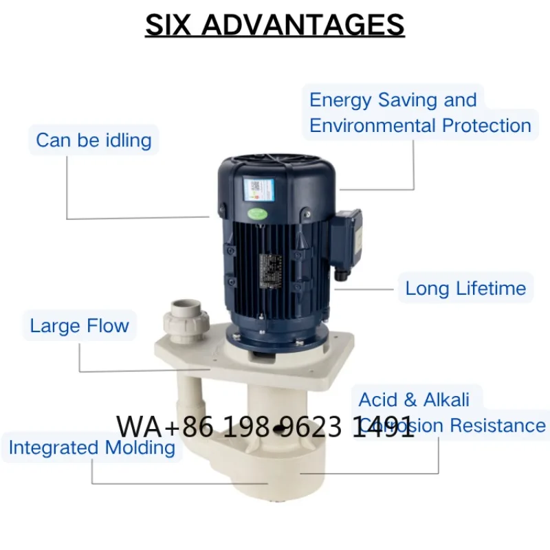 Stainless Steel Anticorrosive Centrifugal Pump High Stability Industrial Bromine Water Transfer Processing Pump