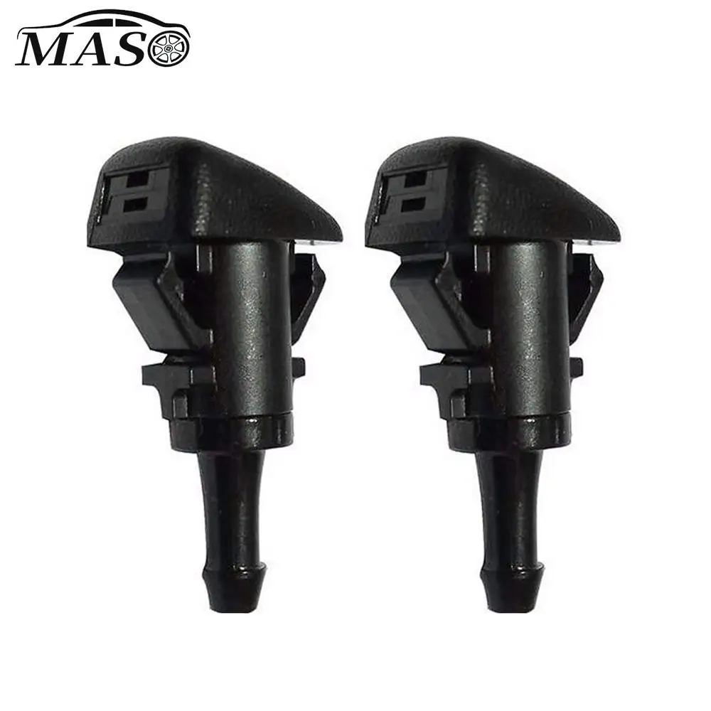 2Pcs Front Windshield Wiper Water Spray Jet 986303J000 for Kia Sorento Lions,for Dodge Charger Journey,for Hyundai Tucson Equus