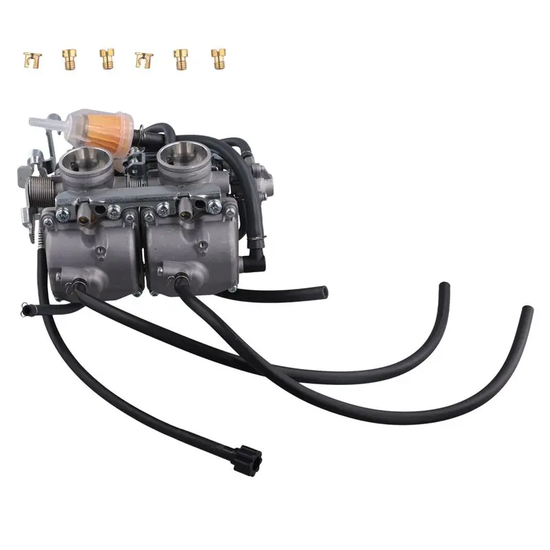 A85E-For Kawasaki ZZR250 GPX250 GPX400 EX250 250CC Motorcycle Carburetor With Air Filter Twin Cylinder Engine Carburetor