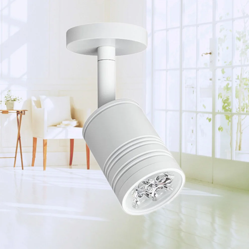 

110 -220V LED Spotlight Showcase 360 Degree Rotary Lamp Creative Surface Mounted
