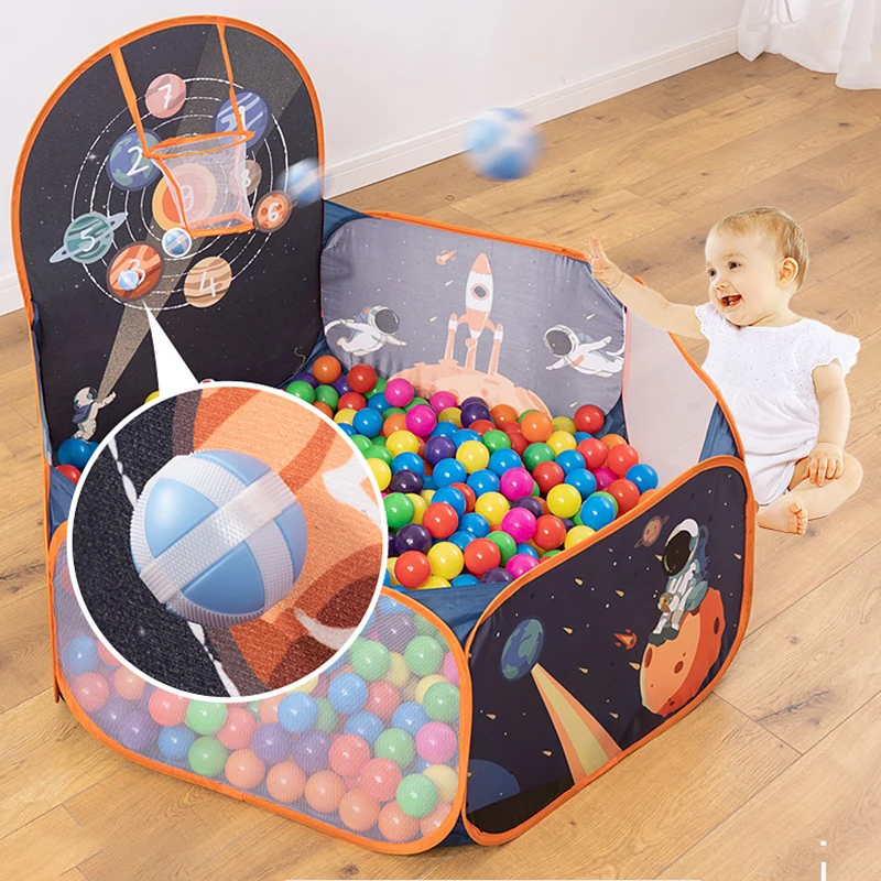 1.2M Baby Playpen Ball Pool for Children Inflatable Toys Balls for Baby Pool Children's Pool Balls Dry Pool with Balls Toys Gift