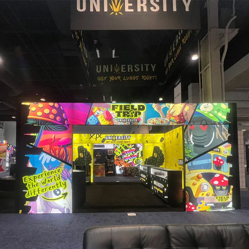 20 X 20 Foot Expo Display Seg Aluminium Modular Exhibition Booth Design Tradeshow Booth Display Expo Stand with Counter