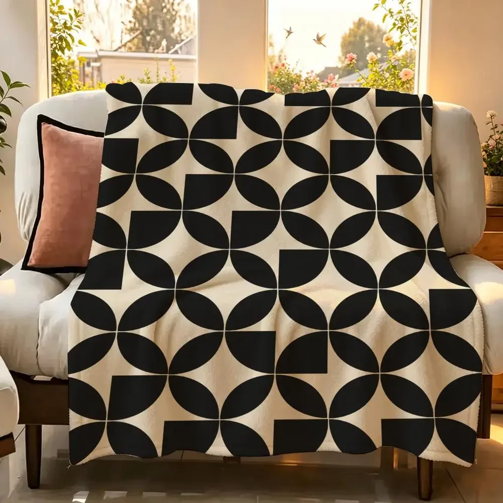 Soft Morandi Color Palette Throw Flannel Throw Blanket Suitable warm for Sofa、Living Room、Bedroom soft