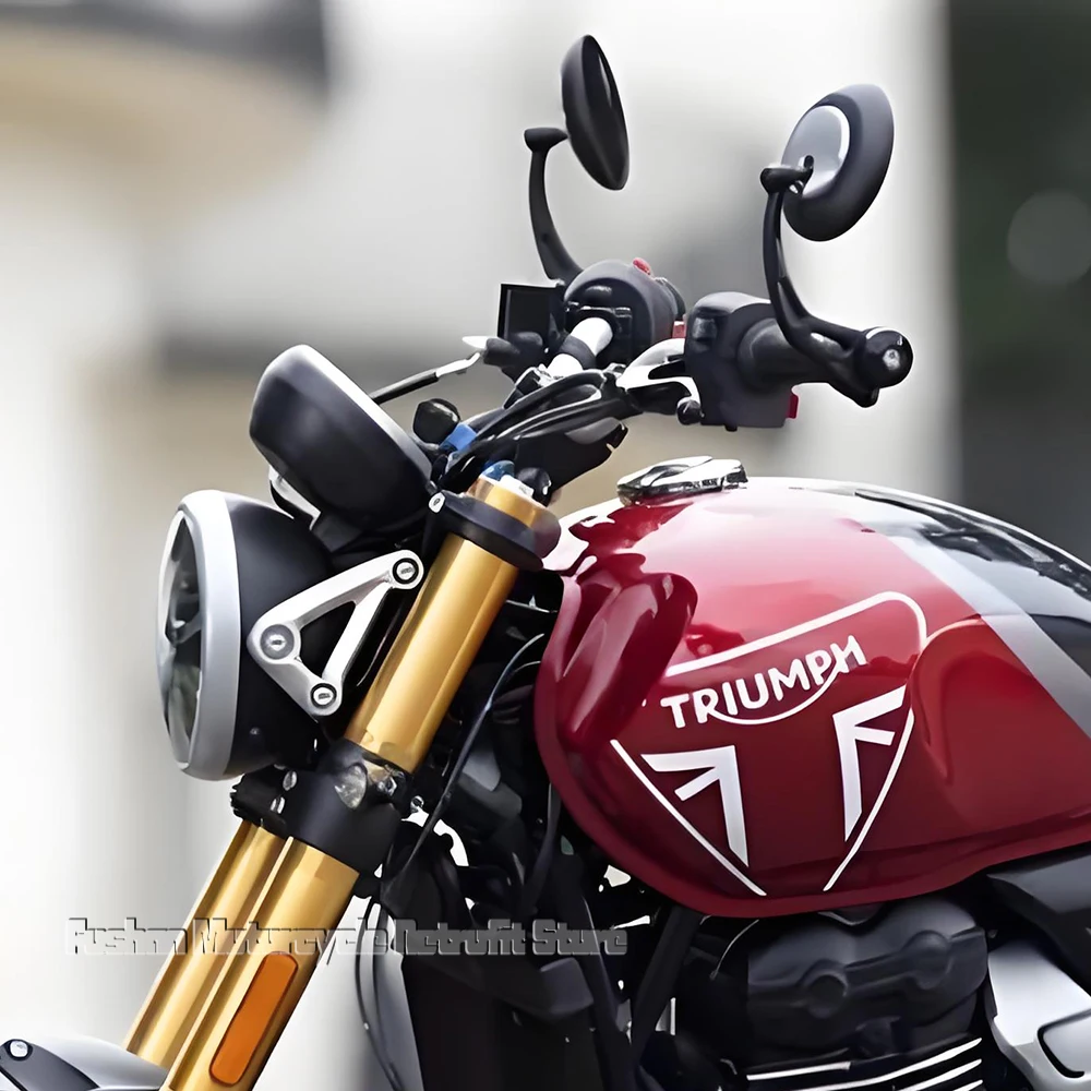 For Triumph Speed 400 Scrambler 400X 2024 Motorcycle Accessories Speed400 Scrambler400X Premium Pull-Back Handlebar Risers