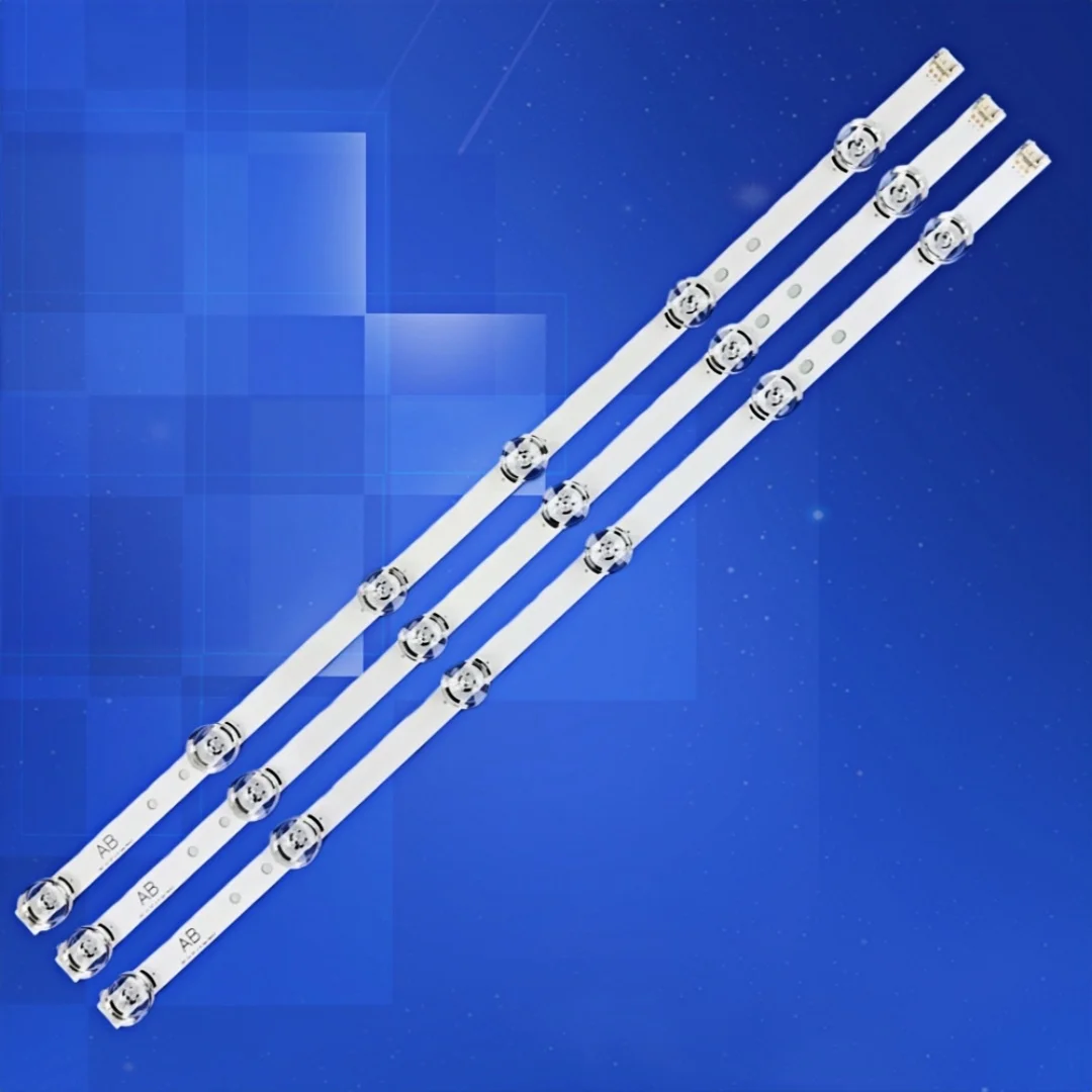 

TV LED Bars For 32LB5610 32LB560B 32LB561B 32LB561U 32LB561V 32LB5600 32LB561D LED Backlight Strip Kit 6LED Lamp Lens 3 Bands