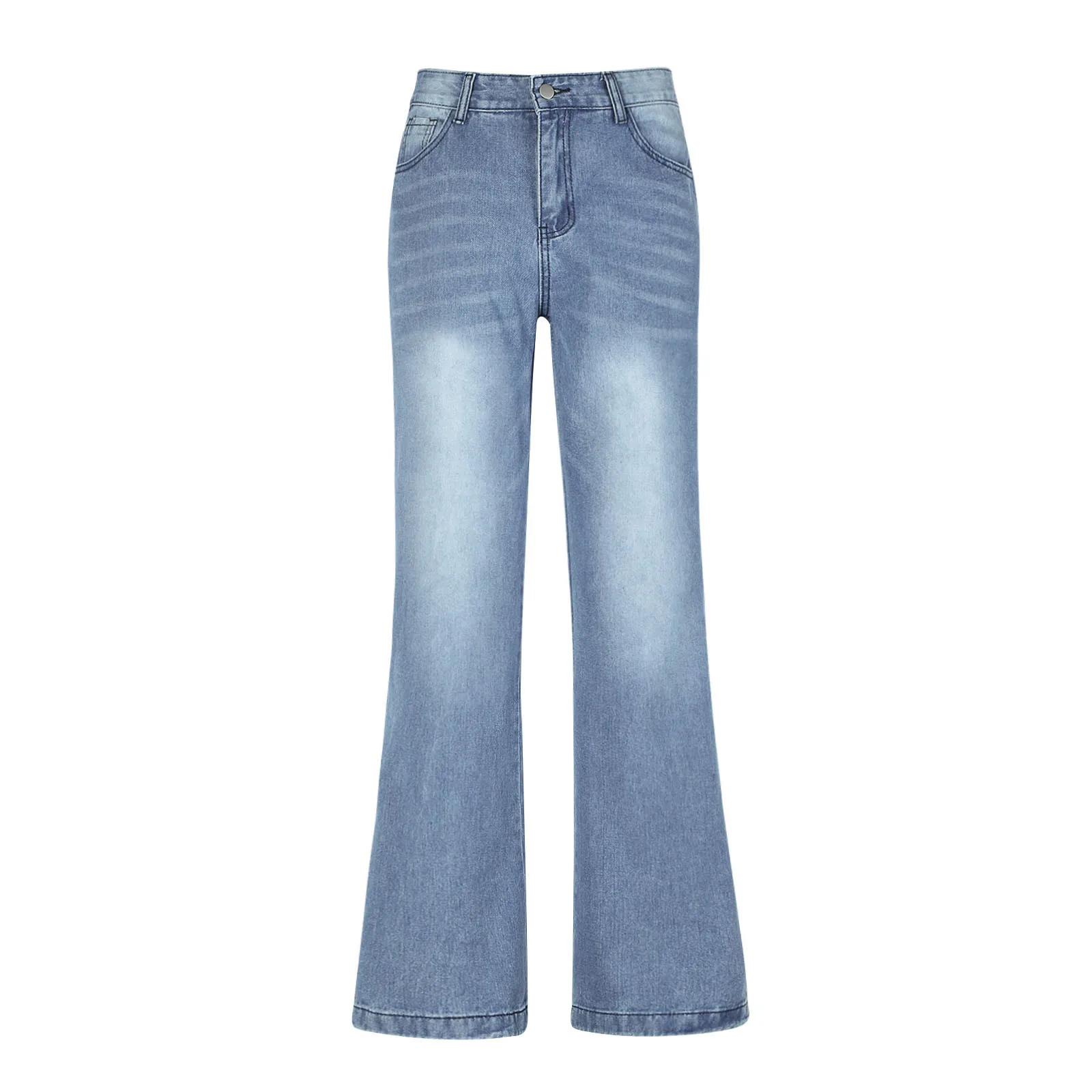 Y2K Lage Taille Losse Vrouwen Rechte Jeans Straat Casual Wijde Pijpen Denim Broek Vrouwelijke Vier Seizoenen Comfortabele Commuter Broek