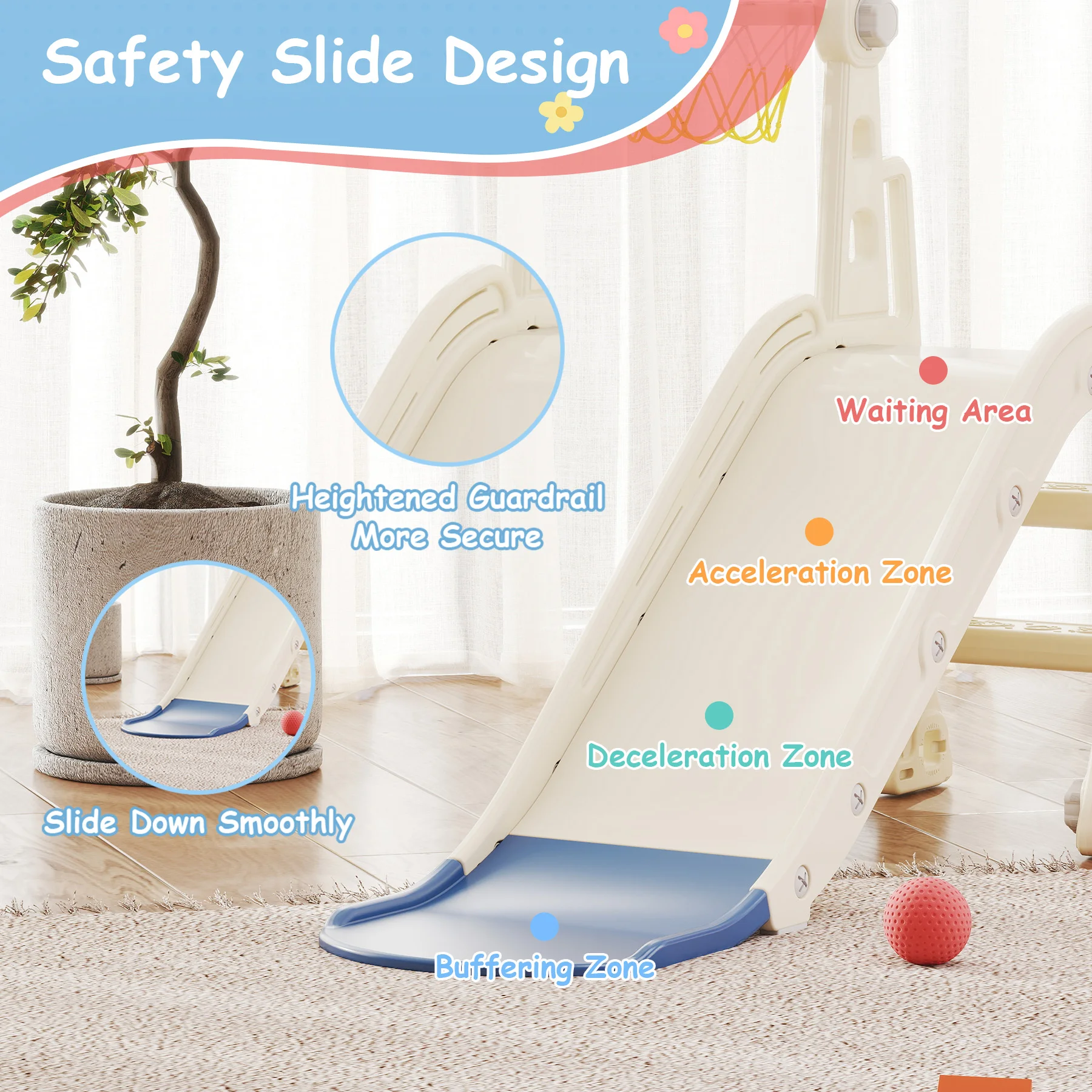 4-in-1 Toddler Slide And Swing - đánh giá và giá Kids Outdoor Swing Set With Slide