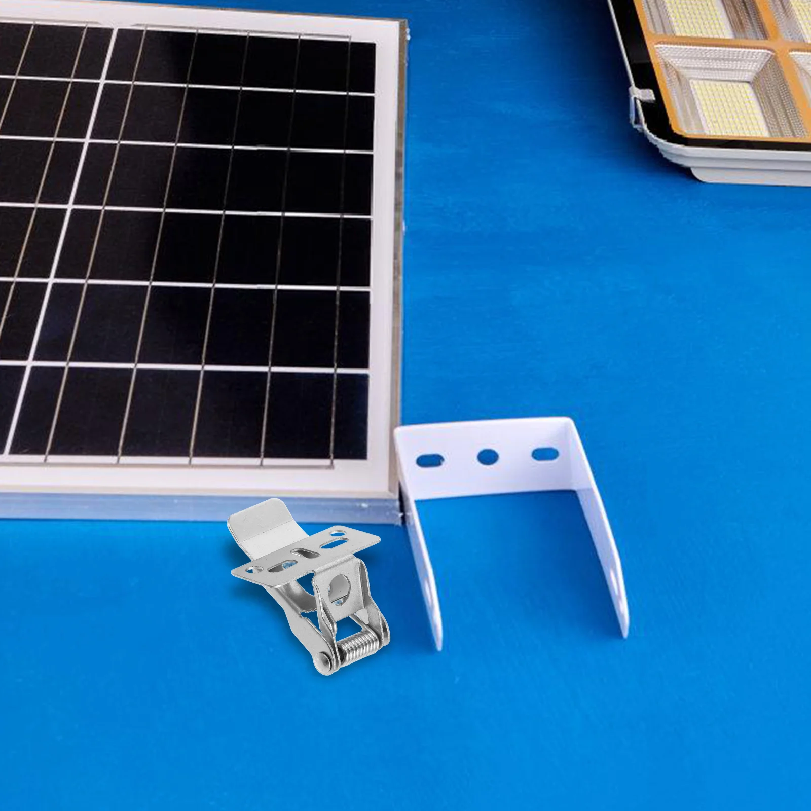 20 قطعة مشبك الربيع مصباح لوح تصاعد بين قوسين العالمي Led النازل التحديثية كليب ل راحة تركيبة إضاءة مصباح