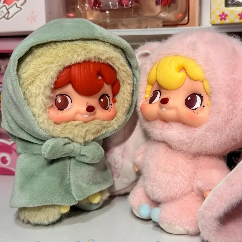 

POUKAPOUKA Series Blind Box Vinyl Plush Surprise Bag Pendant Doll Mystery Box Desktop Ornament Fashion Trend Gift Collection Toy