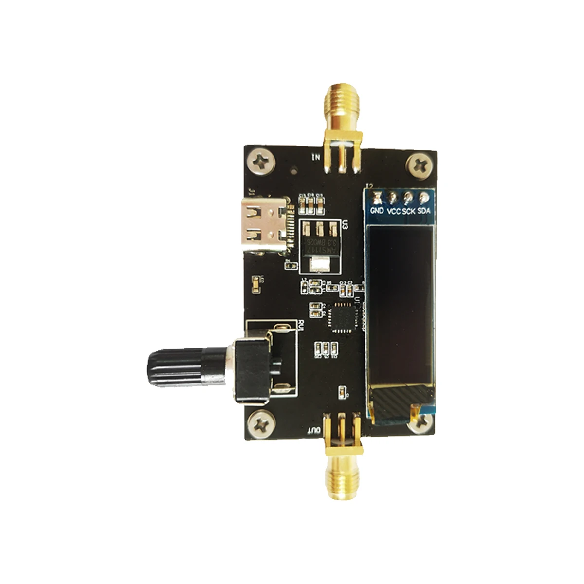 HMC624A digital RF attenuator module DC-6GHz 0.5dB step accuracy 0~31.5dB adjustable