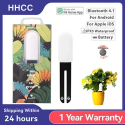 HHCC-Monitor de flores para el cuidado de la Flora y el jardín, Detector de jardinería para Xiaomi Mijia, planta, hierba, suelo, agua y fertilidad, Sensor inteligente