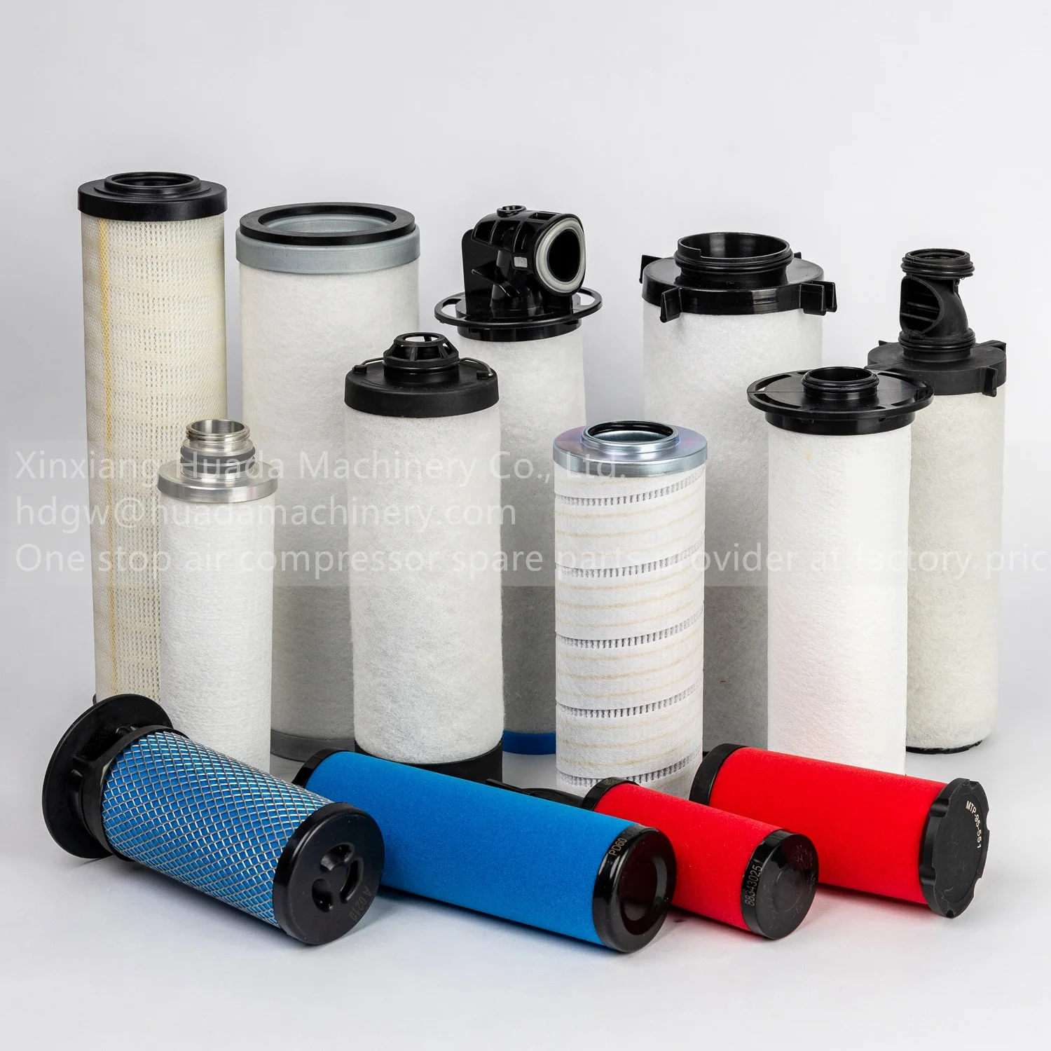 High Quality Metal Air Filter Element 13050723-2 13046036-2 Line Filter for Compressor