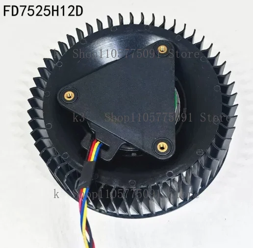 New  Laptop GPU Cooling Fan For ZOTAC GeForce RTX2060 Firstd FD7525H12D 12V 1.20A 75mm