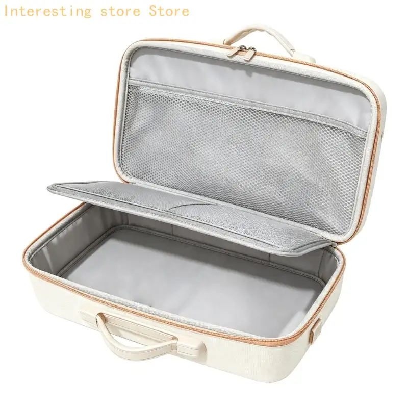 Travel Printer Organizers Case for Liene PixCut S1 EVA Hard Shell, Top Handle, Shoulder Strap and Interior Pocket for Commuting