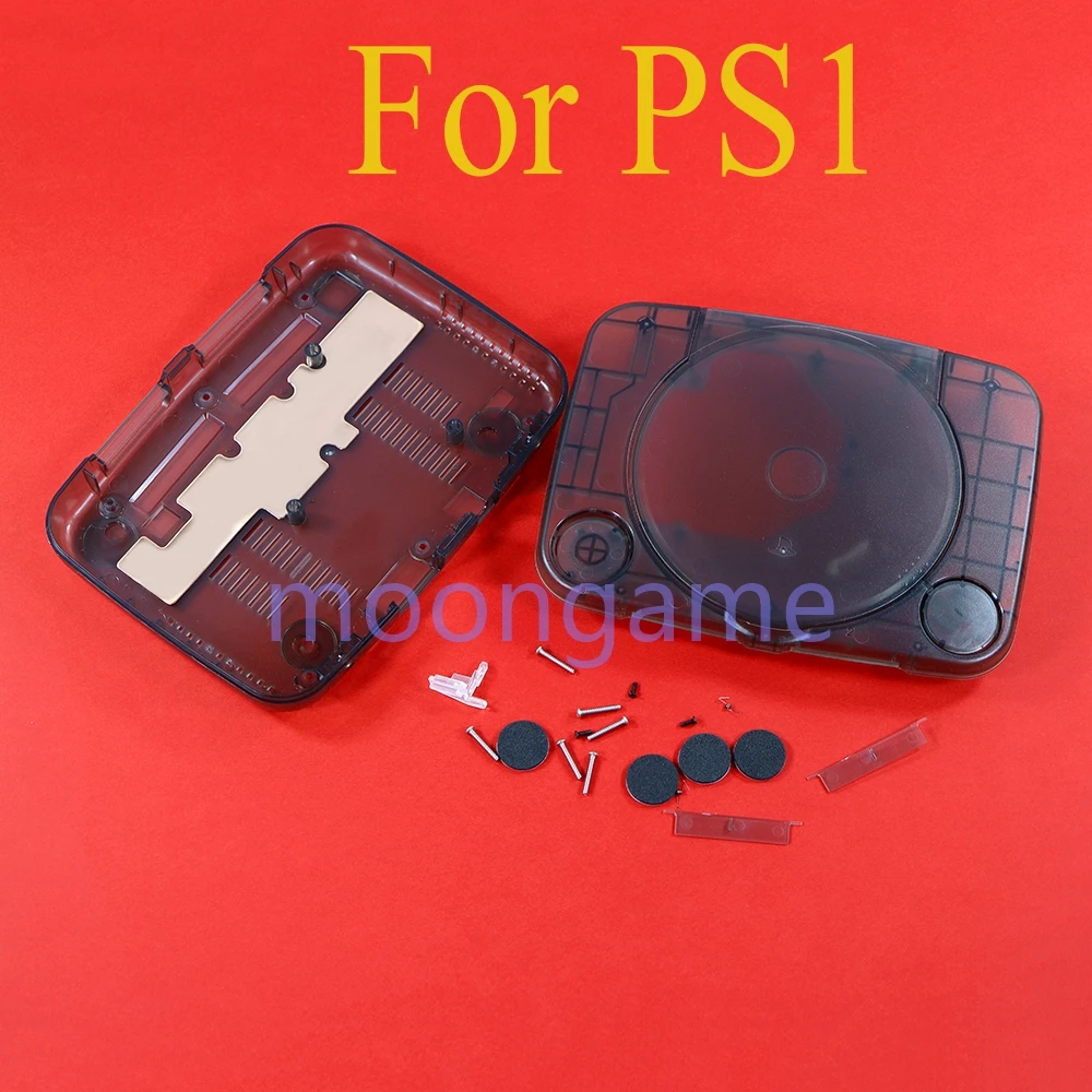 

1set Replacement Shell For PS1 Case Transparent Box For PS1 Console Shell Case with Screws