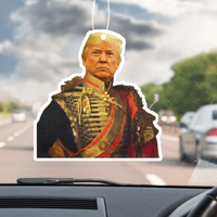 6pcs-trump car air freshener - car mirror hanging perfume car diffuser sheet - car interior