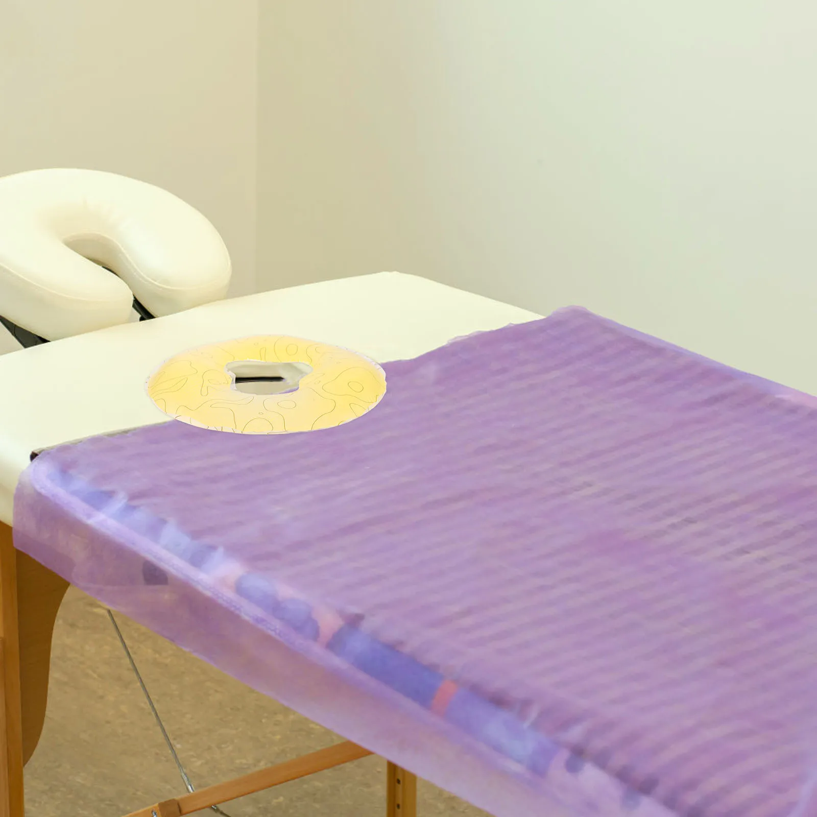 

Silicone Face Relax Pillow Professional Round Cushion for Massage Table Facial Massage Spa Beauty Salon Face Support Pad