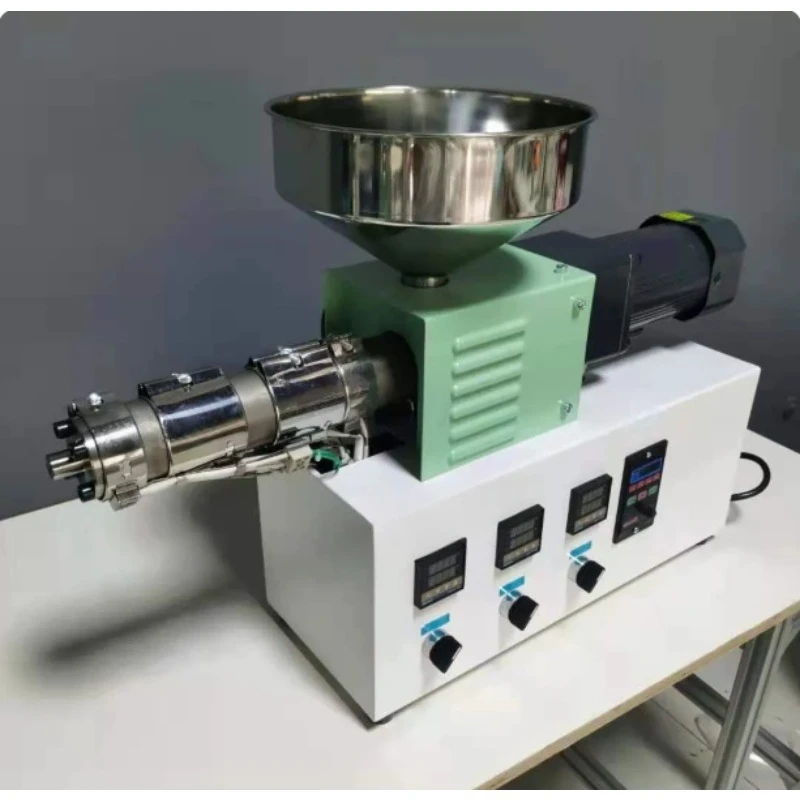 Mini Brushed Desktop Extruder Machine, SJ25 for Pipe Profile 3D‑Printing Filament Production Equipment