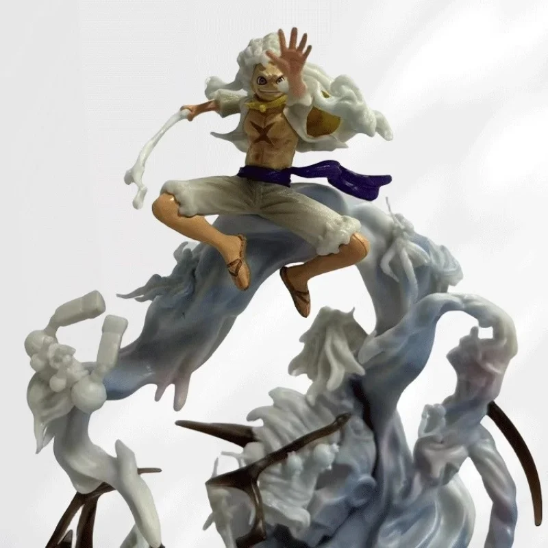 Gk G5 Nika Rufy One Piece Lz Sun God Anime Figura Frutto Risveglio Con Modello di Base Statua Ornamento Da Collezione Giocattoli Regali