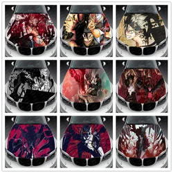 Anime Black Clover Car Hood Vinyl Stickers Wrap Vinyl Film Engine Cover Decals Sticker on Car Auto Accessories