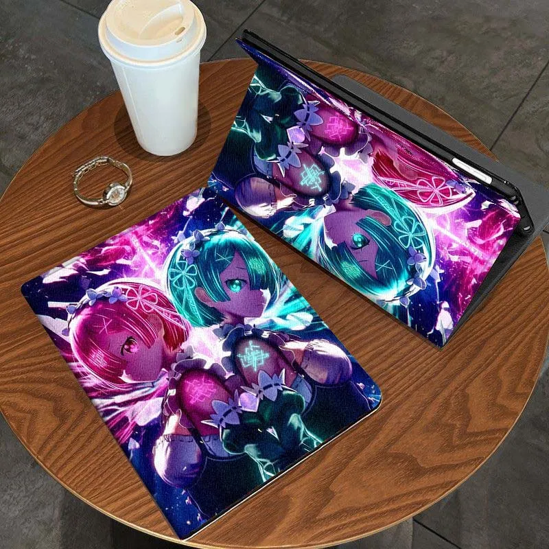 

R-Re Z-ZEROS Girl Beautiful For iPad Pro Air Mini 1 2 3 4 5 6 7 7th 8th 9th 10th 11th 10.2 9.7 10.5 10.9 11 12.9 Tablet Case
