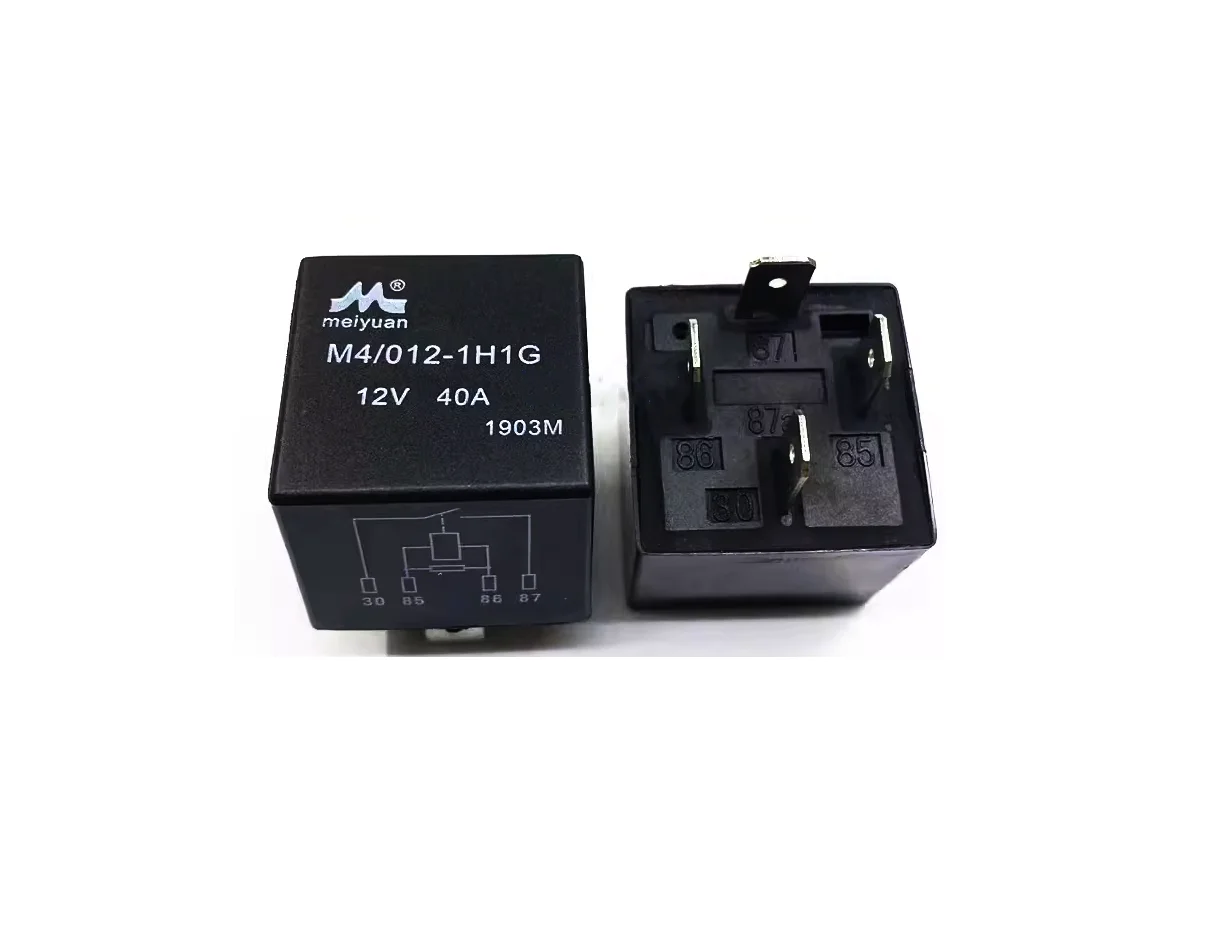 

NEW AUTO Relay M4/012-1H1G M4 012-1H1G M4-012-1H1G M40121H1G 12VDC DC12V 12V 4PIN 40A