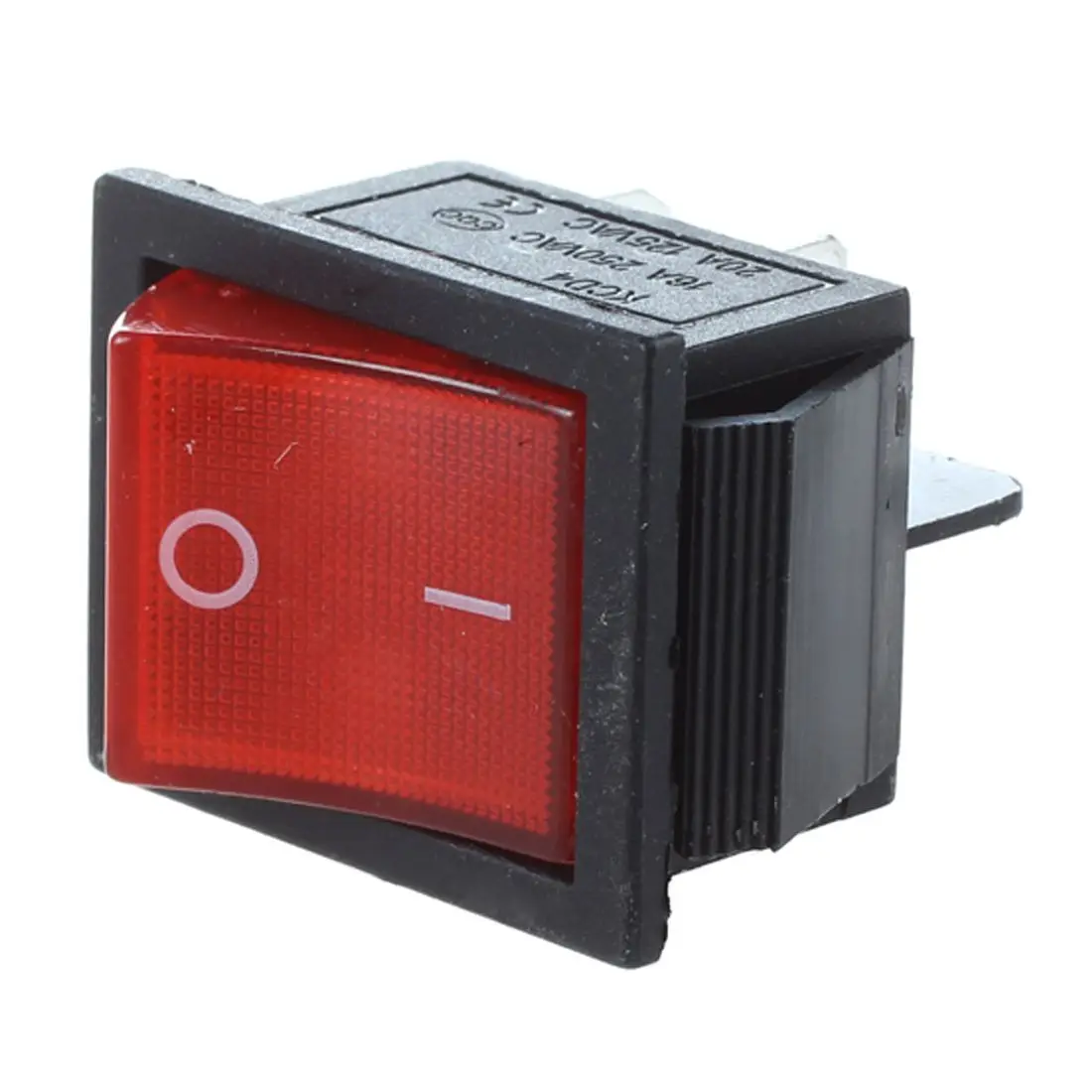L77A 2 Pcs KCD4 DPST 4 Pin Rocker Boat Switch 15A/20A AC 250V/125V